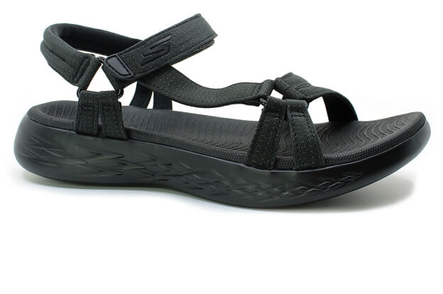 SKECHERS 15316/BBK sandály na obuvpetra.cz