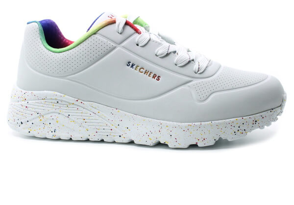 skechers 310456L WMLT dívčí bílé tenisky obuvpetra.cz