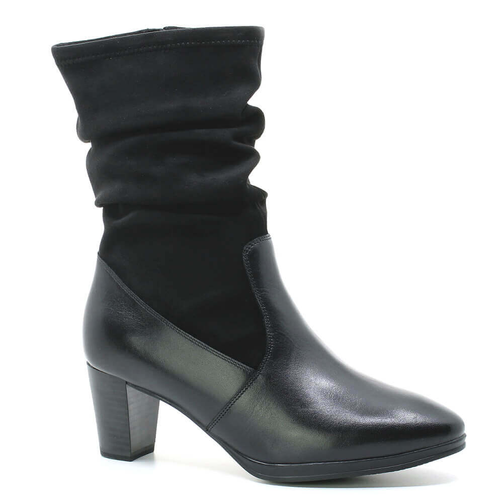 polokozačky Caprice 25329-47 black obuvpetra.cz
