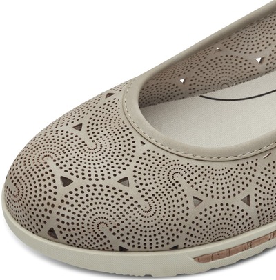 Jana 22178-44 taupe baleríny