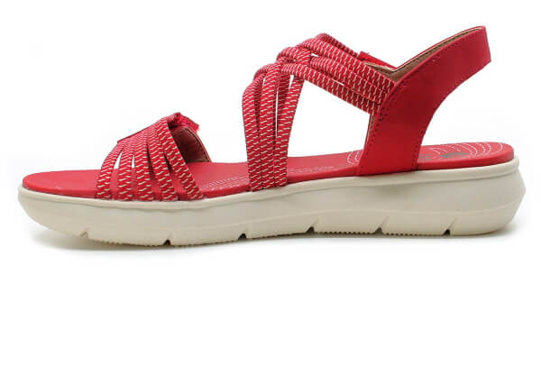 jana 28766-43 červené sandály obuvpetra.cz