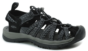 KEEN Whisper 1028815 Black/Steel Grey, dámské sandály