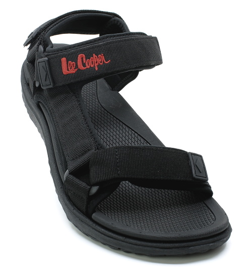 Lee Cooper 2620L black sandály