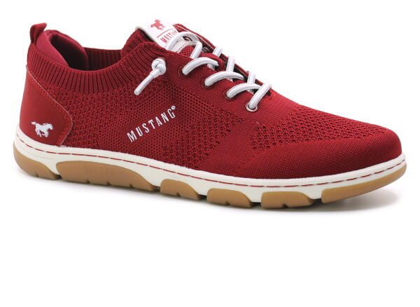 dámské červené tenisky mustang obuvpetra.cz