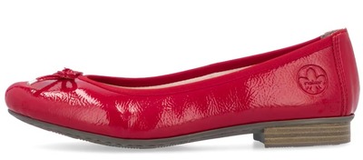 rieker 51950-33 red baleríny