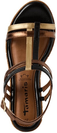 dámské sandály tamaris 28302-44 black comb