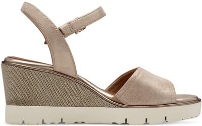 tamaris sandály 1-28360-44 champagne