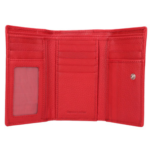 červená peněženka