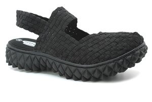 rock spring sandal all black