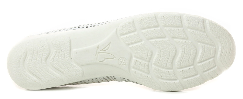 CAPRICE 9-22151-42 white nappa, dámské baleríny 