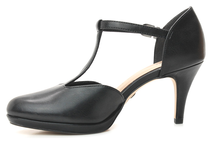 TAMARIS 1-24463 black, dámské lodičky 
