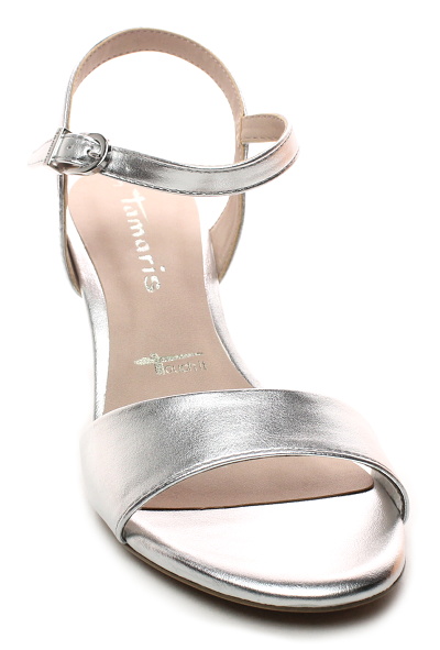 TAMARIS 1-28008 silver, dámská společenská obuv vel.39