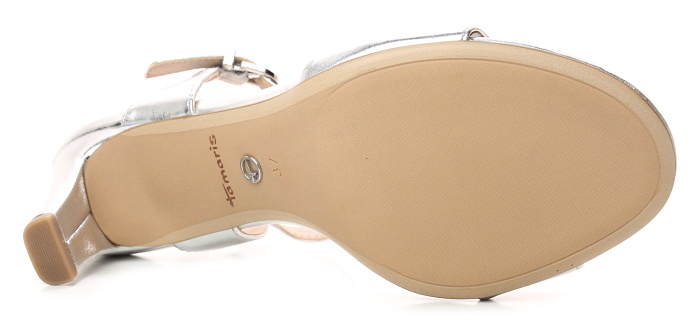 TAMARIS 1-28008 silver, dámská společenská obuv vel.39