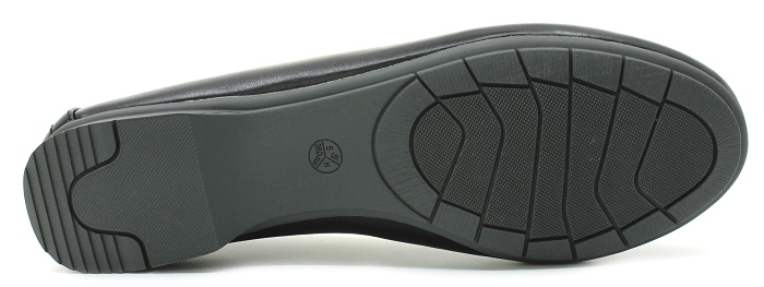 JANA 8-22163 black, dámské baleríny vel.38