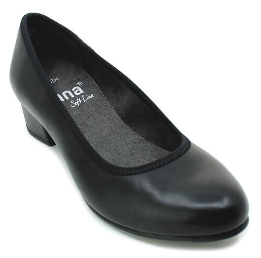 JANA 8-22360-42 001 black, dámské lodičky vel.37