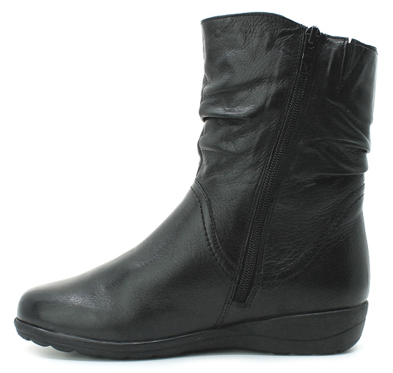 CAPRICE 9-26406-41 black nappa, dámské polokozačky