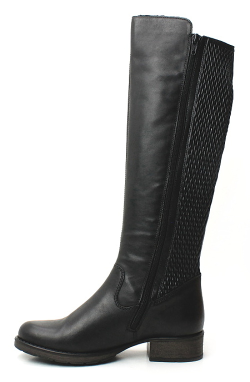 RIEKER Z9591-00 black, dámské kozačky
