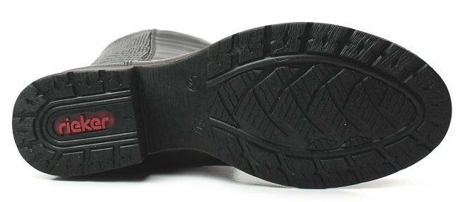 RIEKER Z9591-00 black, dámské kozačky