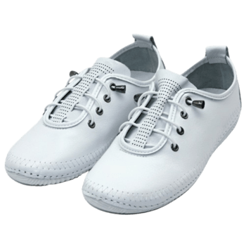 KLOP 032 654 white, dámské polobotky vel.39