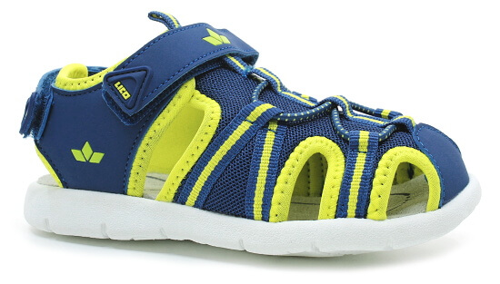 LICO NIKITA VS 600069 blau/lemon, dětské sandály