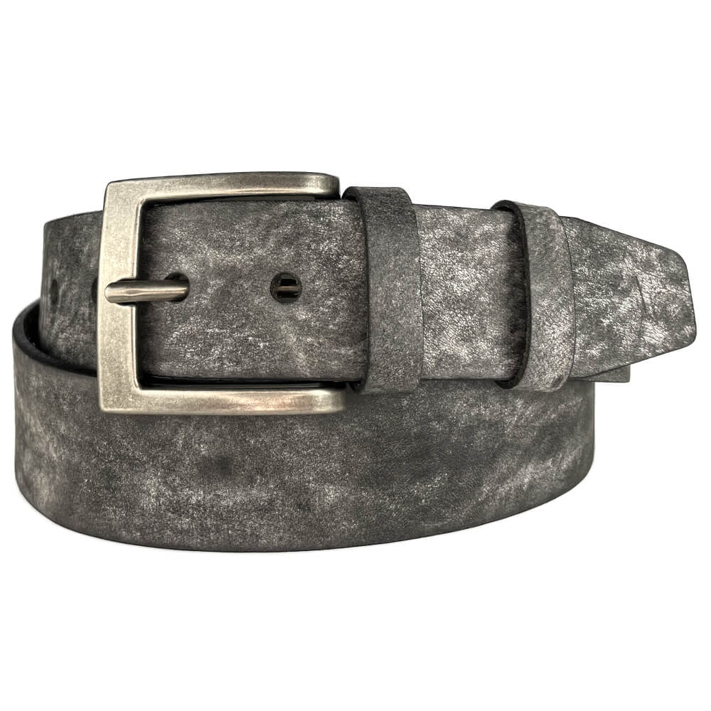 Penny belts opasek pánský jeans 501-65 šedý 100 cm