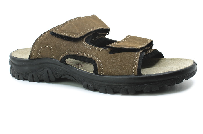 MARCO TOZZI 17400-42 khaki comb, pánské pantofle