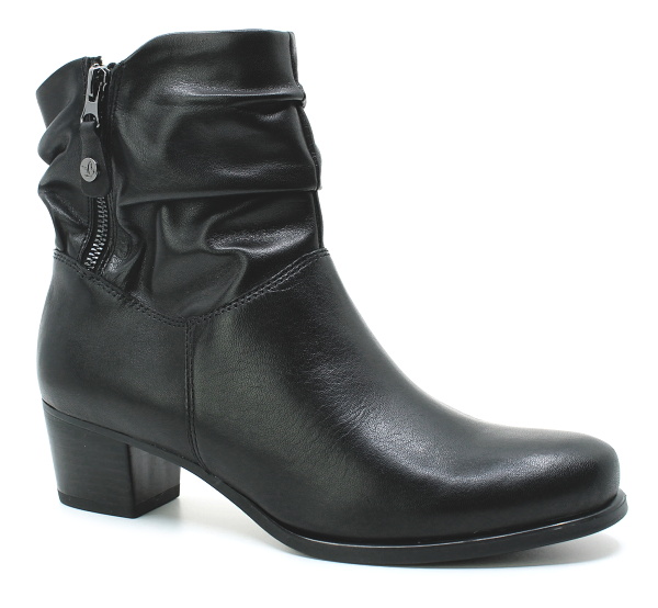 CAPRICE 9-25348-41 black softnap., dámská kotníková obuv