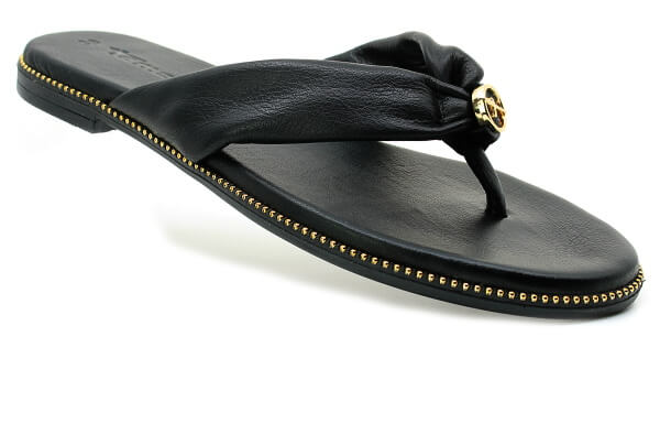TAMARIS 1-27126-44 001 black, dámské žabky vel.38