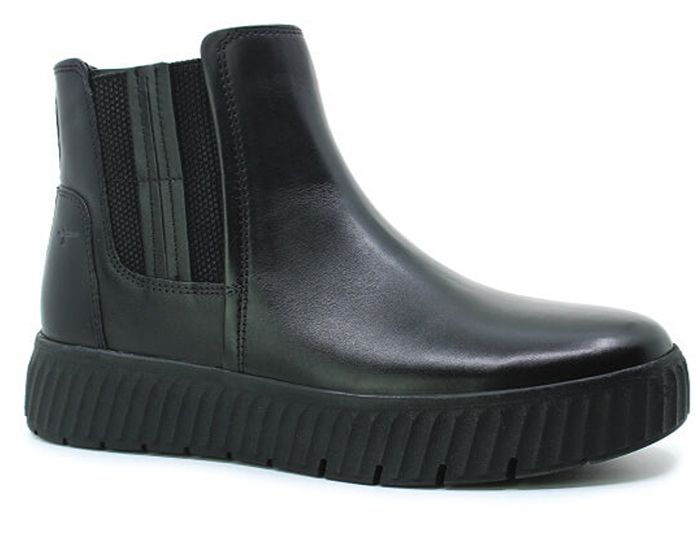 TAMARIS COMFORT 8-85405-45 022 black nappa, dámská kotníková obuv vel.40