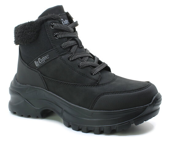LEE COOPER LCJ-25-01-3743L black, dámská zimní obuv vel.38