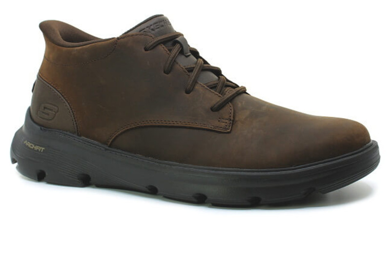 SKECHERS ARCH FIT GARZA RIDLEY 205514/COC hnědá, pánská obuv vel.46