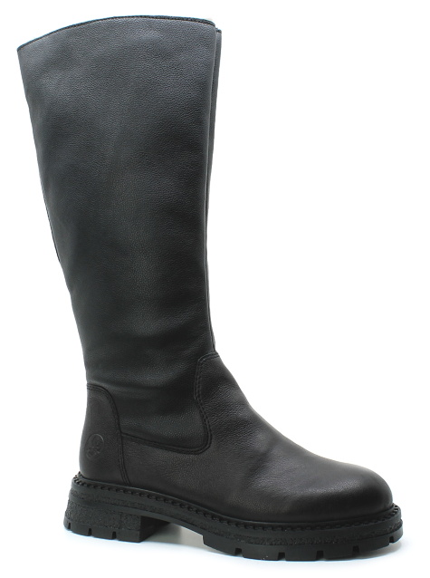 RIEKER Z9856-00 black, dámské kozačky vel.40