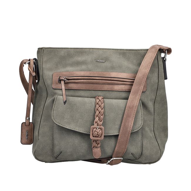 RIEKER H1340-54 khaki, dámská kabelka