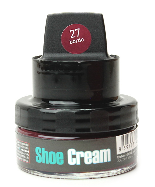 SEAX Shoe Cream, krém na obuv bordový 50 ml