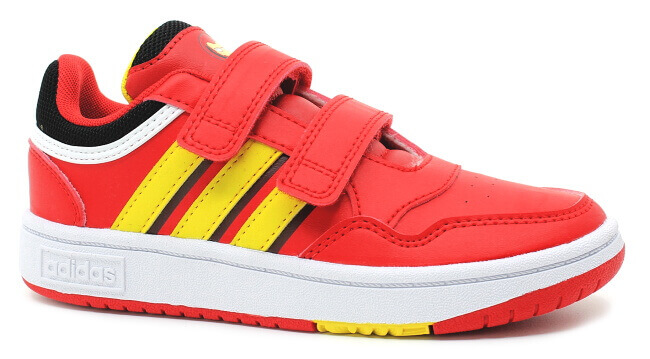 adidas HOOPS 3.0 CF C GY5536 červená, dětská obuv