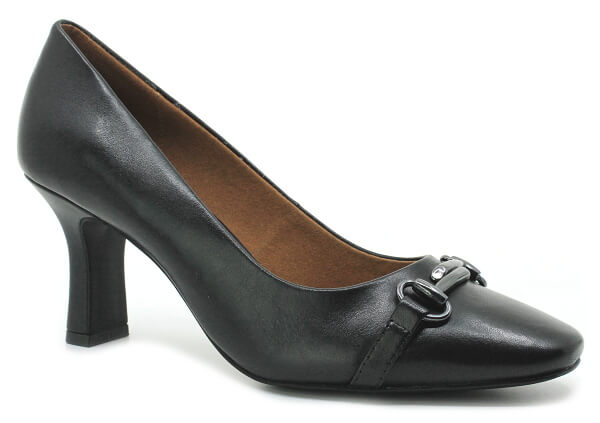 CAPRICE 9-22405-41 black nappa, dámské lodičky vel.39