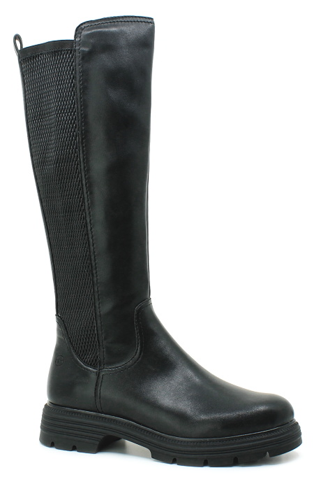TAMARIS 1-25604-41 black, dámské kozačky vel.37
