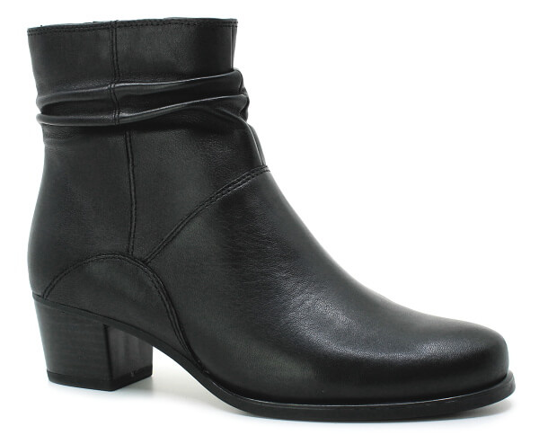 CAPRICE 9-25335-41 black softnap, dámská kotníková obuv vel.37