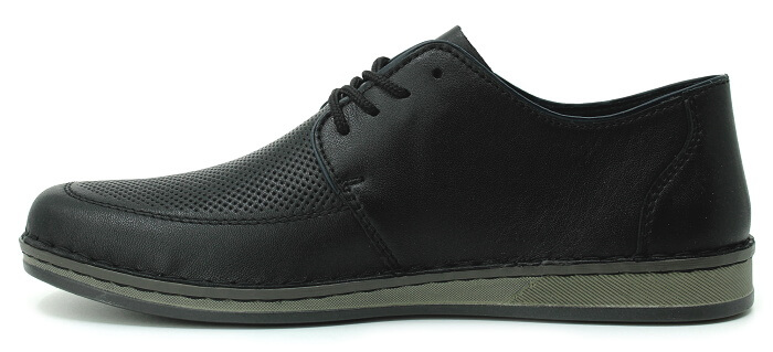 RIEKER 05400-00 black, pánské polobotky