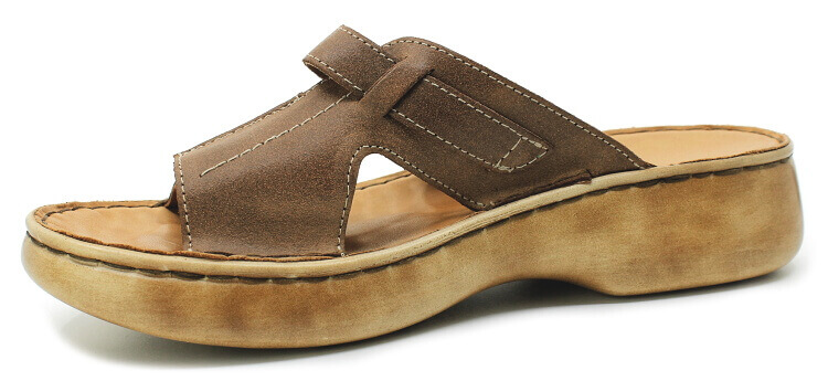 ORTO PLUS 2066-006 hnědá, dámské pantofle