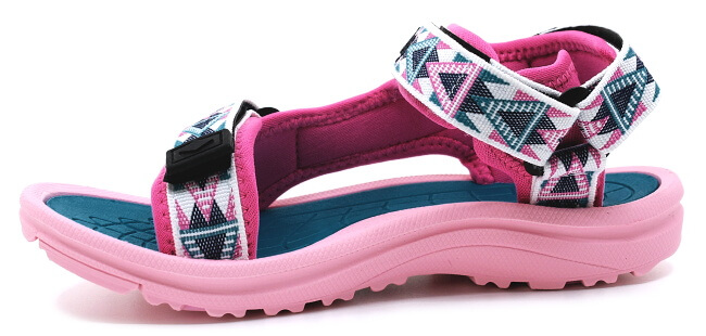 Lee Cooper 2600K pink/blue, dětské sandály 