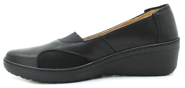 HILBY 415 černé, dámské mokasíny