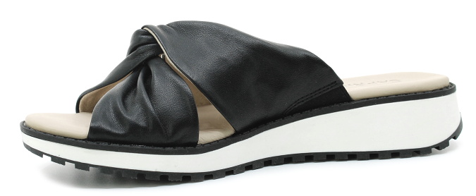 CAPRICE 9-27202-42 black nappa, dámské pantofle 