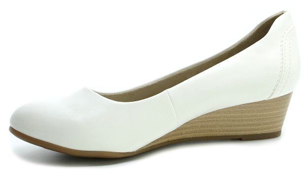 JANA 8-22376-42 white, dámské lodičky vel.40