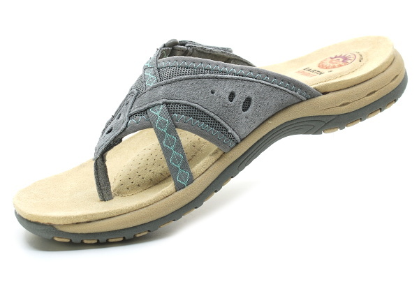 EARTH SPIRIT Juliet 29081 frost grey, dámské žabky