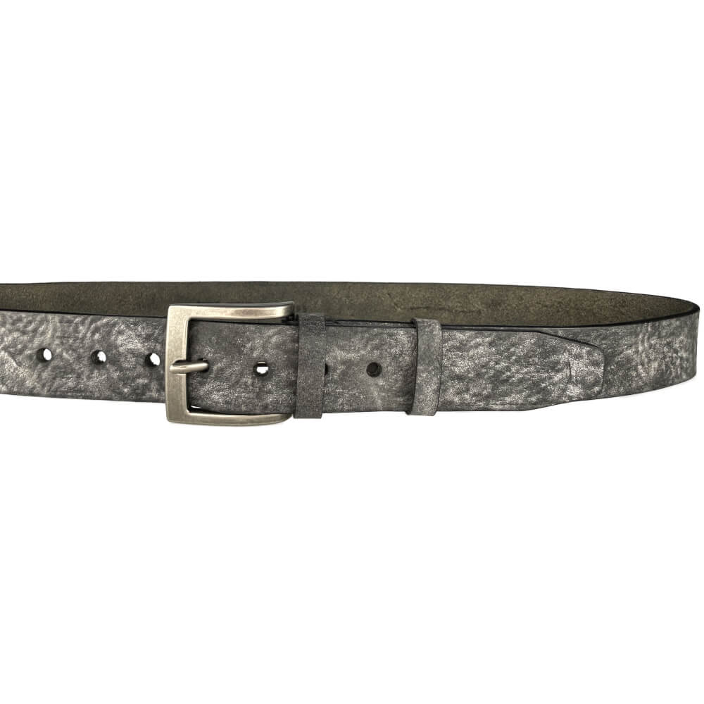 Penny belts opasek pánský jeans 501-65 šedý 100 cm