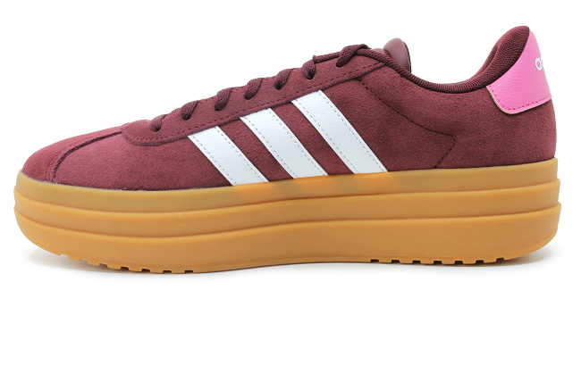 adidas VL COURT BOLD J IH4780 vínové, dámské tenisky vel.36