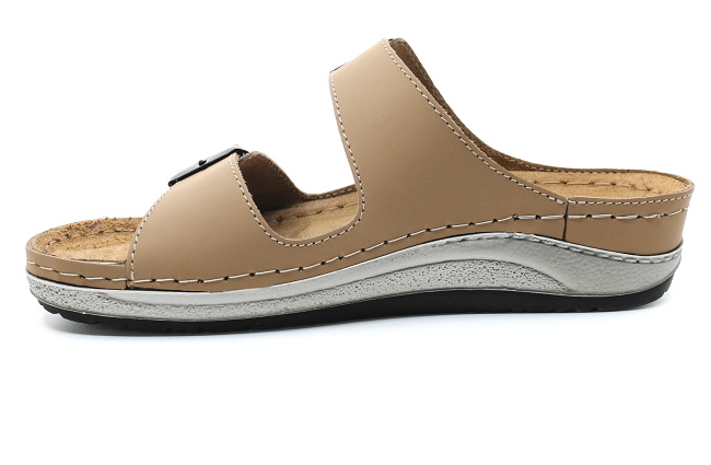 INBLU PF000003 sand, dámské pantofle