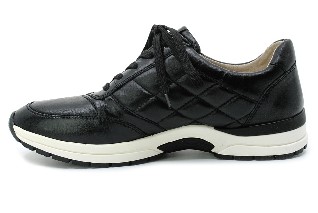 CAPRICE 9-23653-43 black nappa, dámské polobotky vel.40