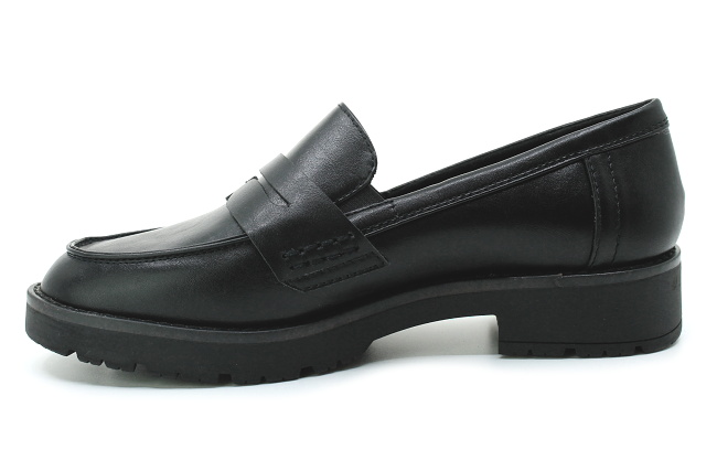 JANA 24768-43 black, dámské mokasíny